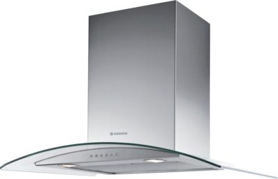 Hoover - HGM61X Cooker Hood- Stainless Steel and Glass